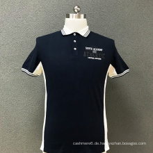 Polo-T-Shirt mit Baumwoll-Print für Herren